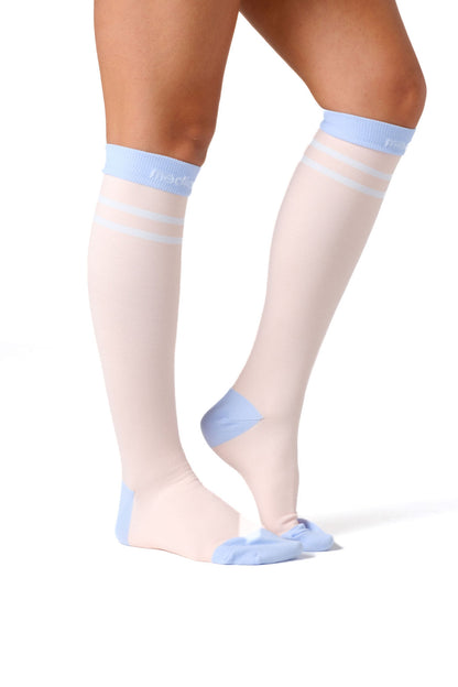 Bubble Gum Compression Socks