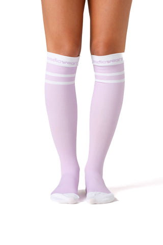 Pastel Purple Compression Socks