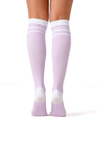 Pastel Purple Compression Socks