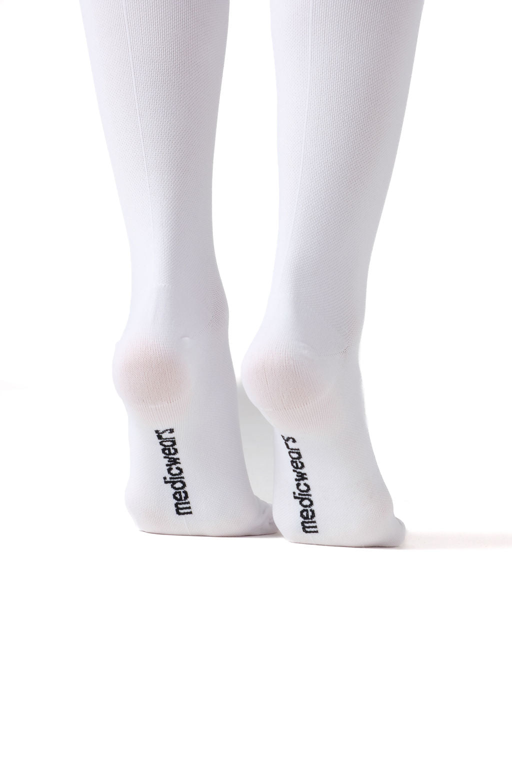 Plain White Compression Socks