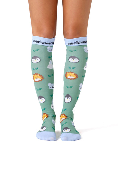 Animal Party Compression Socks