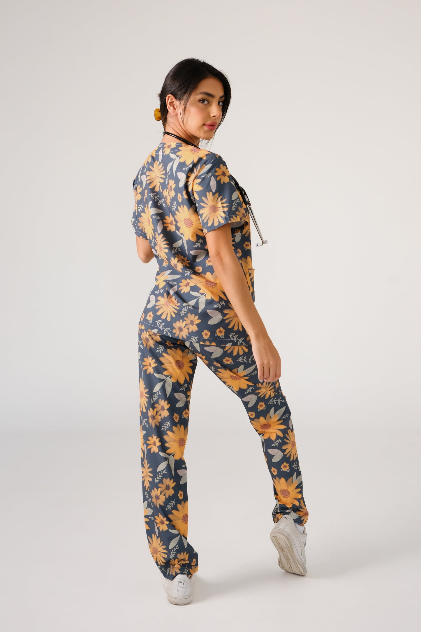 Sunflowers Scrub Set