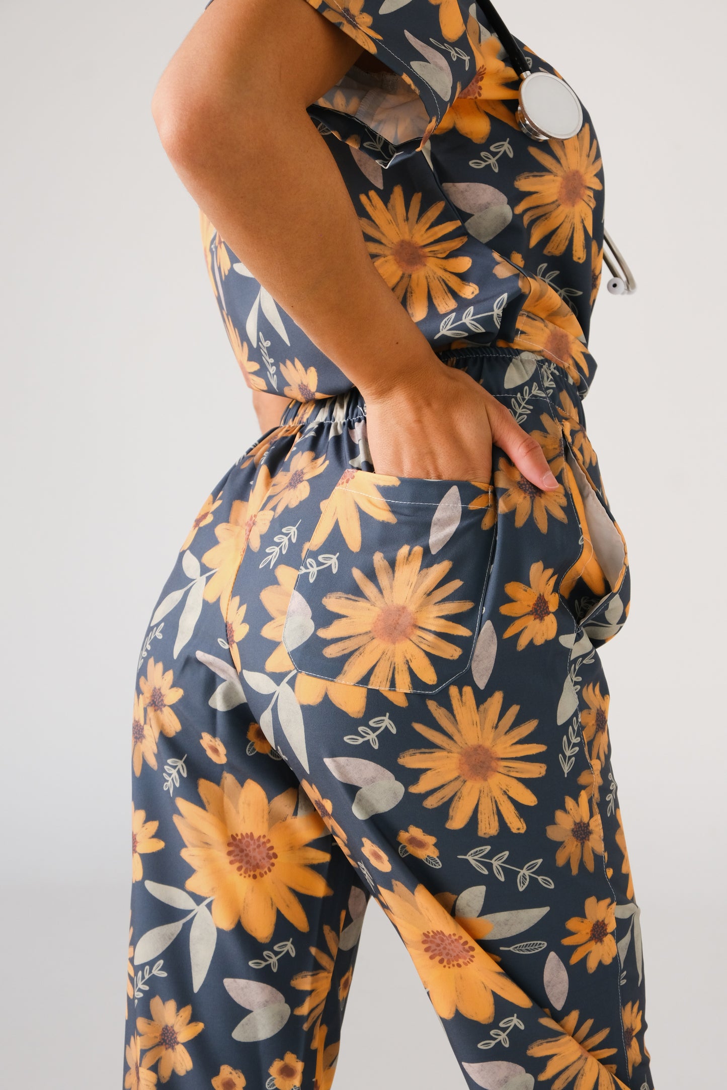 Sunflowers Scrub Set