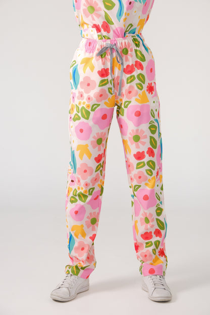 Abstract Garden Scrub Set