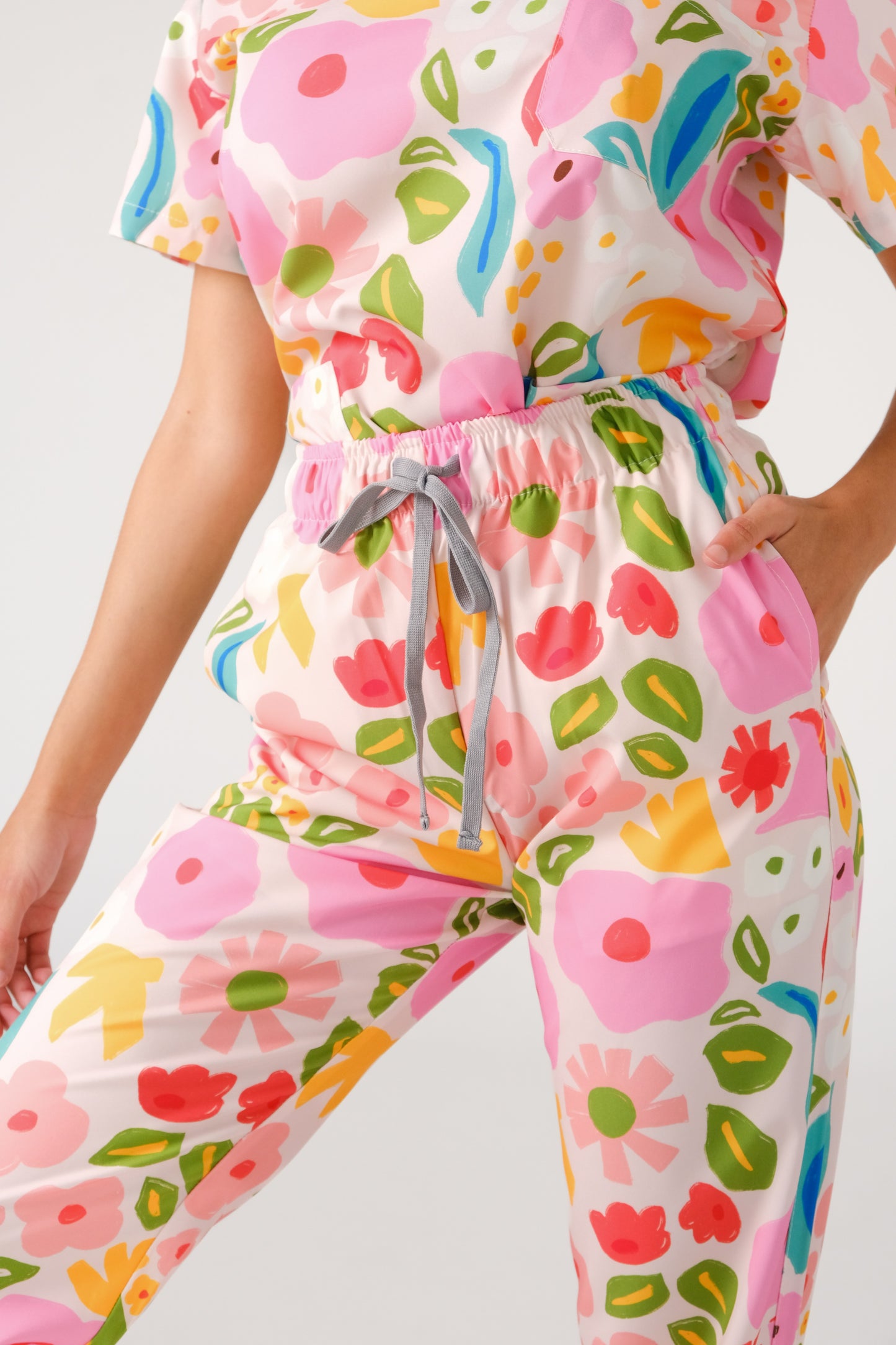 Abstract Garden Scrub Set