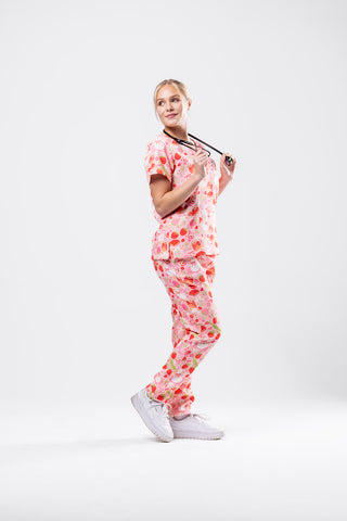 Strawberry Sunday Scrub Set