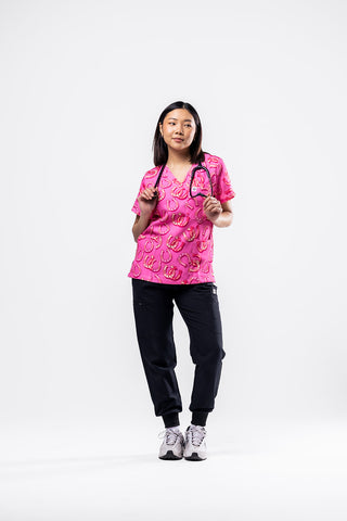 Cowgirl Crush Scrub Top