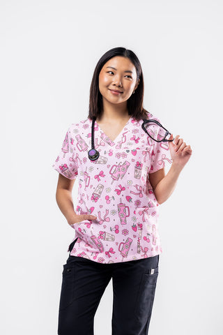 Hydrated Sista Scrub Top
