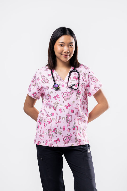 Hydrated Sista Scrub Top