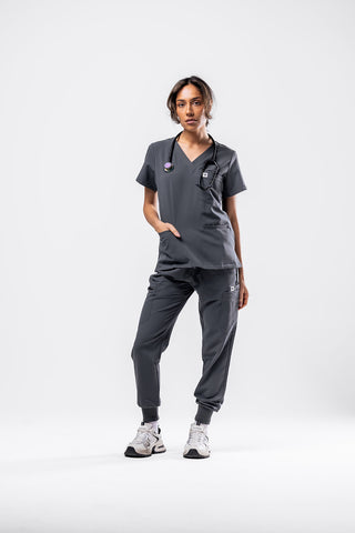 3-Pocket Scrub Top