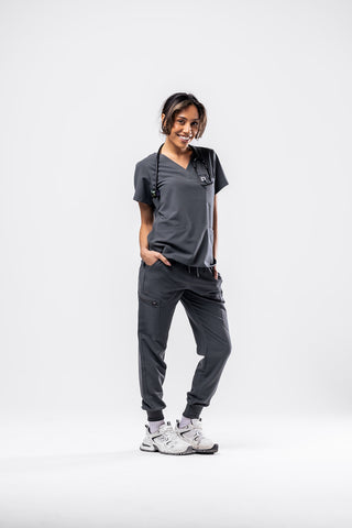 3-Pocket Scrub Top