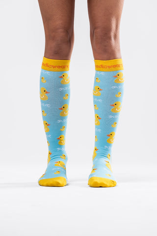 Rubber Ducky Compression Socks
