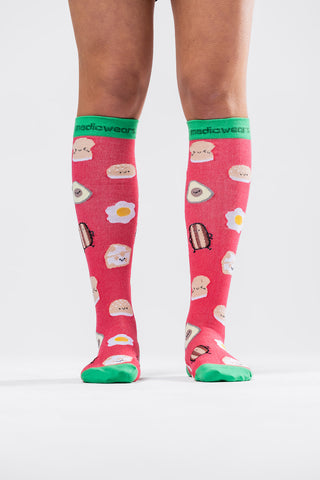 Big Breakfast Compression Socks
