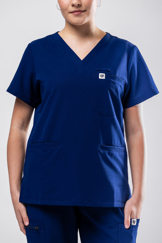 3-Pocket Scrub Top