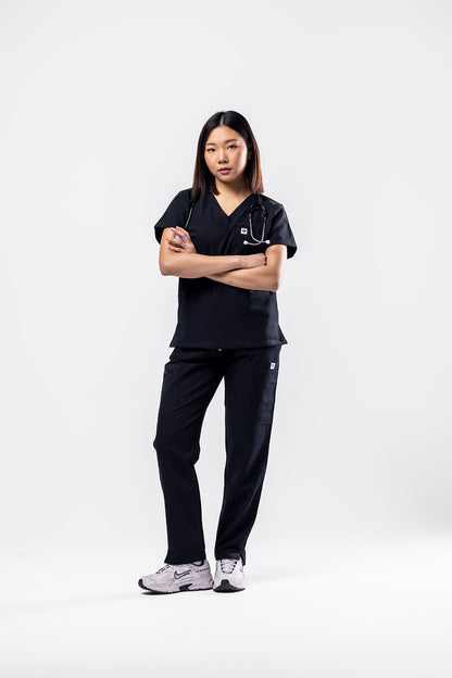 3-Pocket Scrub Top