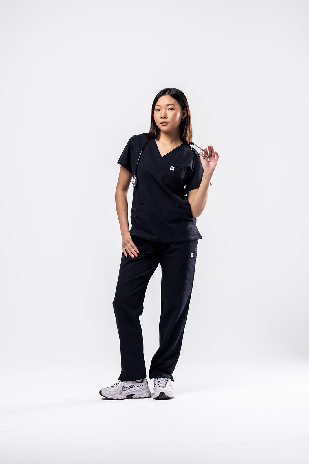3-Pocket Scrub Top