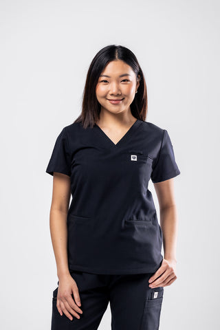 3-Pocket Scrub Top