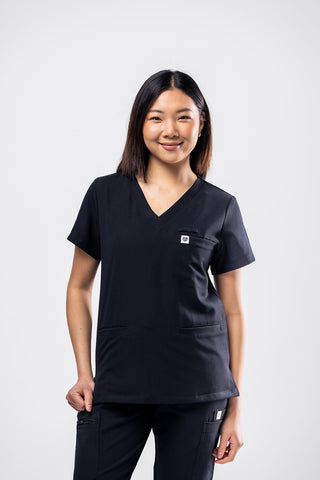 3-Pocket Scrub Top