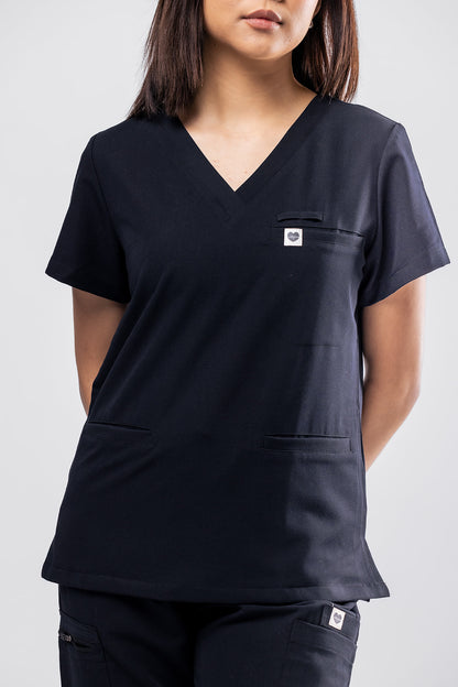 3-Pocket Scrub Top