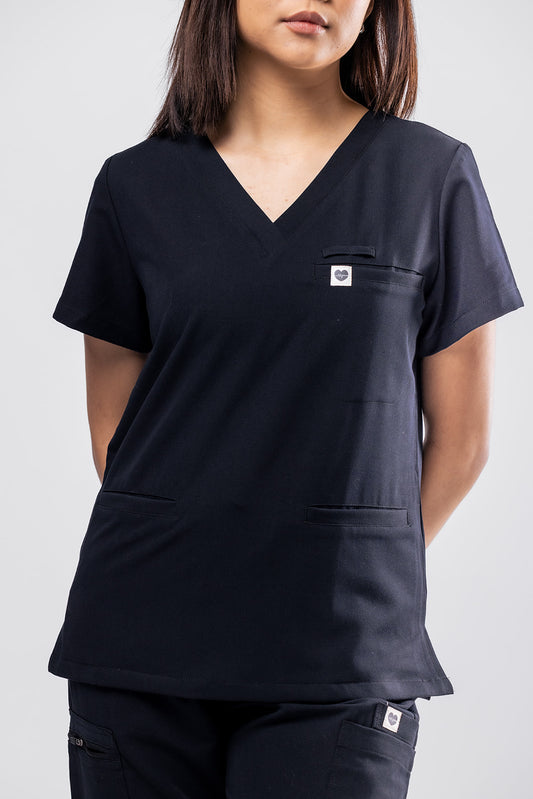 3-Pocket Scrub Top