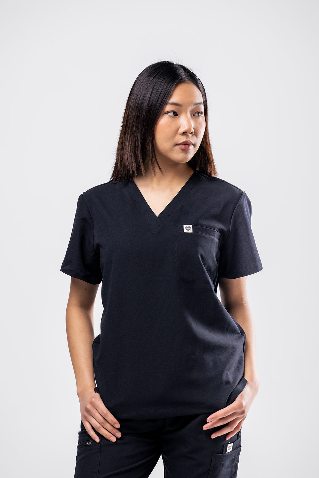 Essentials Scrub Top