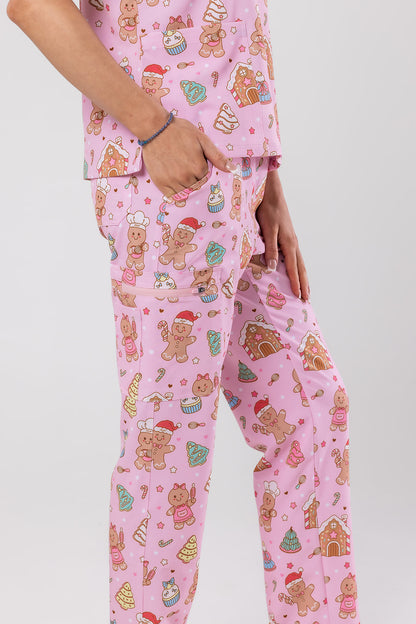 The Gingerbread Bakery Scrub Set