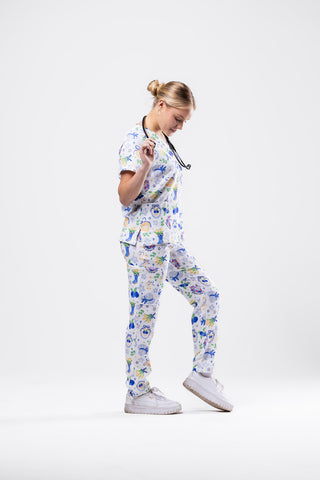 Coquette Scrub Set