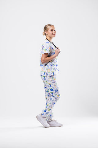 Coquette Scrub Set