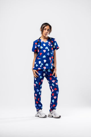 Full of Hearts Scrub Set