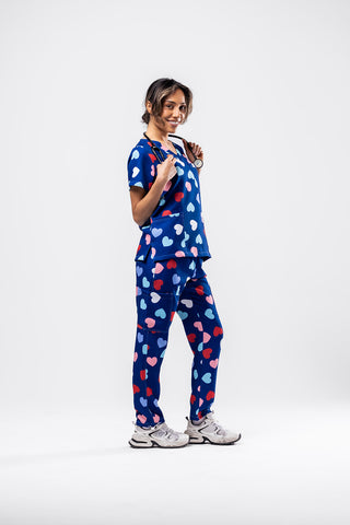 Full of Hearts Scrub Set