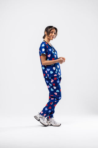 Full of Hearts Scrub Set
