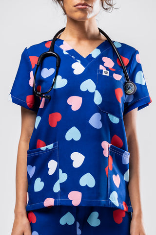 Full of Hearts Scrub Set