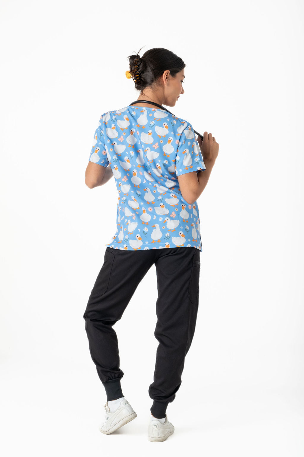 Waddle Ducks Scrub Top