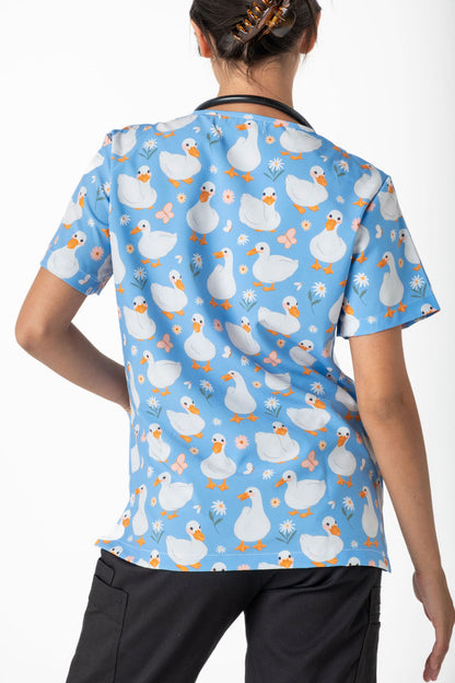 Waddle Ducks Scrub Top