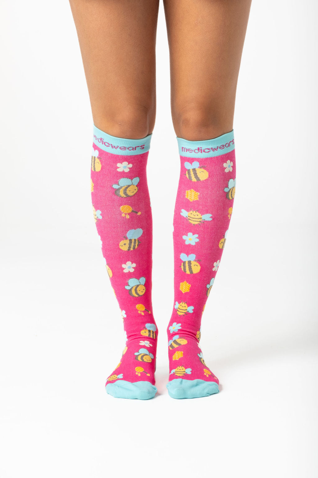 Honey Bees Compression Socks