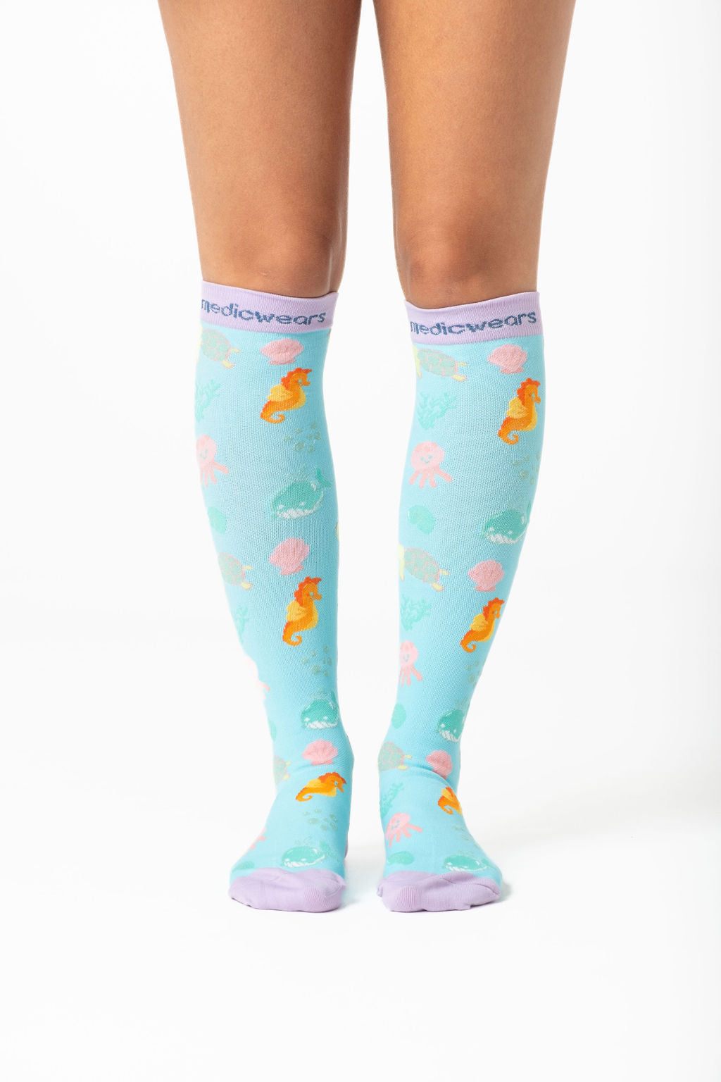 Ocean Animals Compression Socks