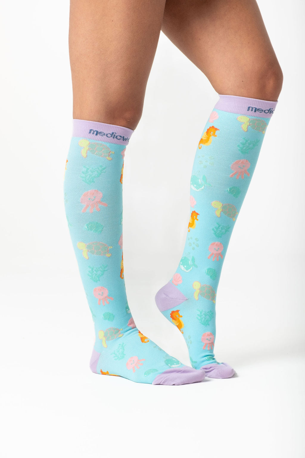 Ocean Animals Compression Socks