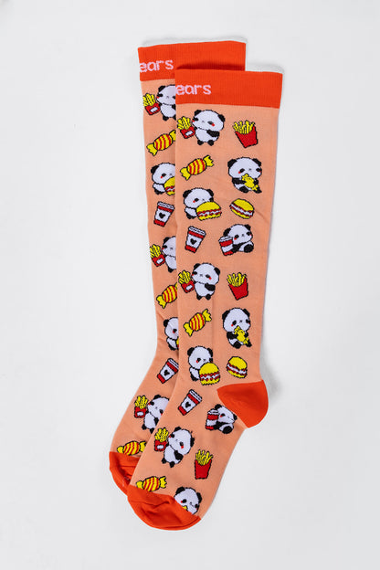 Panda Snacks Compression Socks