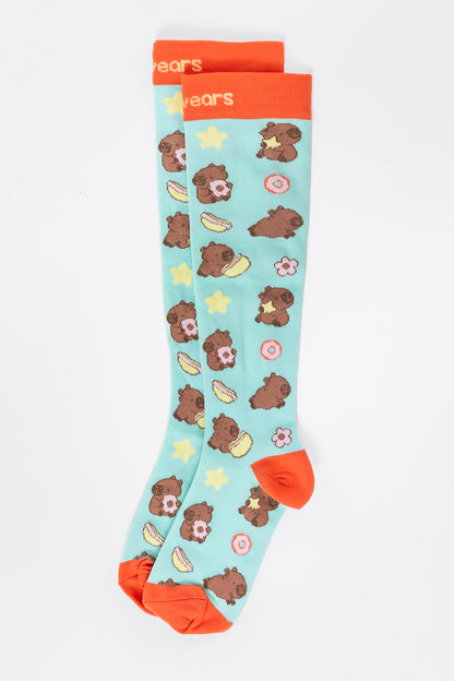 Capybara Compression Socks