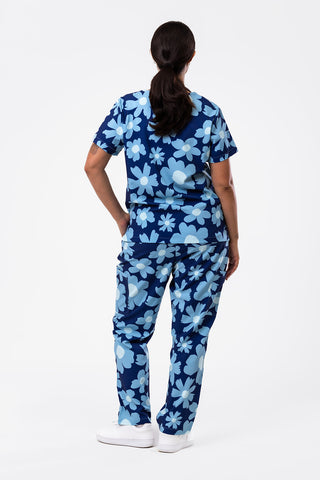 Frosty Blooms Scrub Set