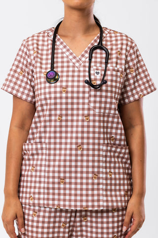 Coffee Break Scrub Set