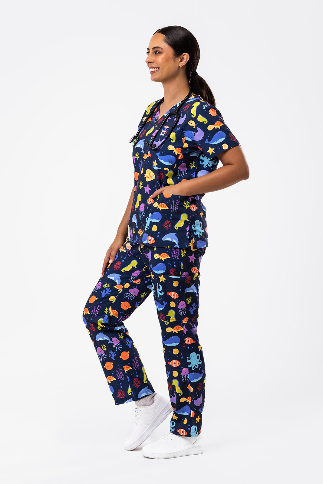 Ocean Cuties Scrub Set