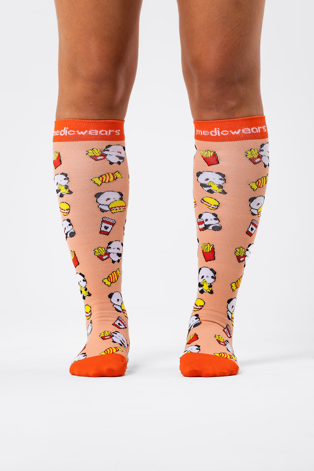 Panda Snacks Compression Socks
