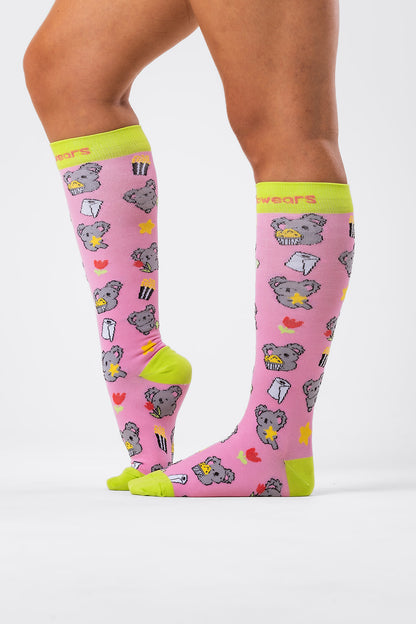 Koala Antics Compression Socks