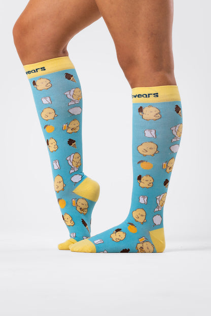 Chicks on a Break Compression Socks