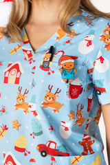 Gingerbread Badge Reel