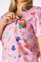 Gingerbread Badge Reel