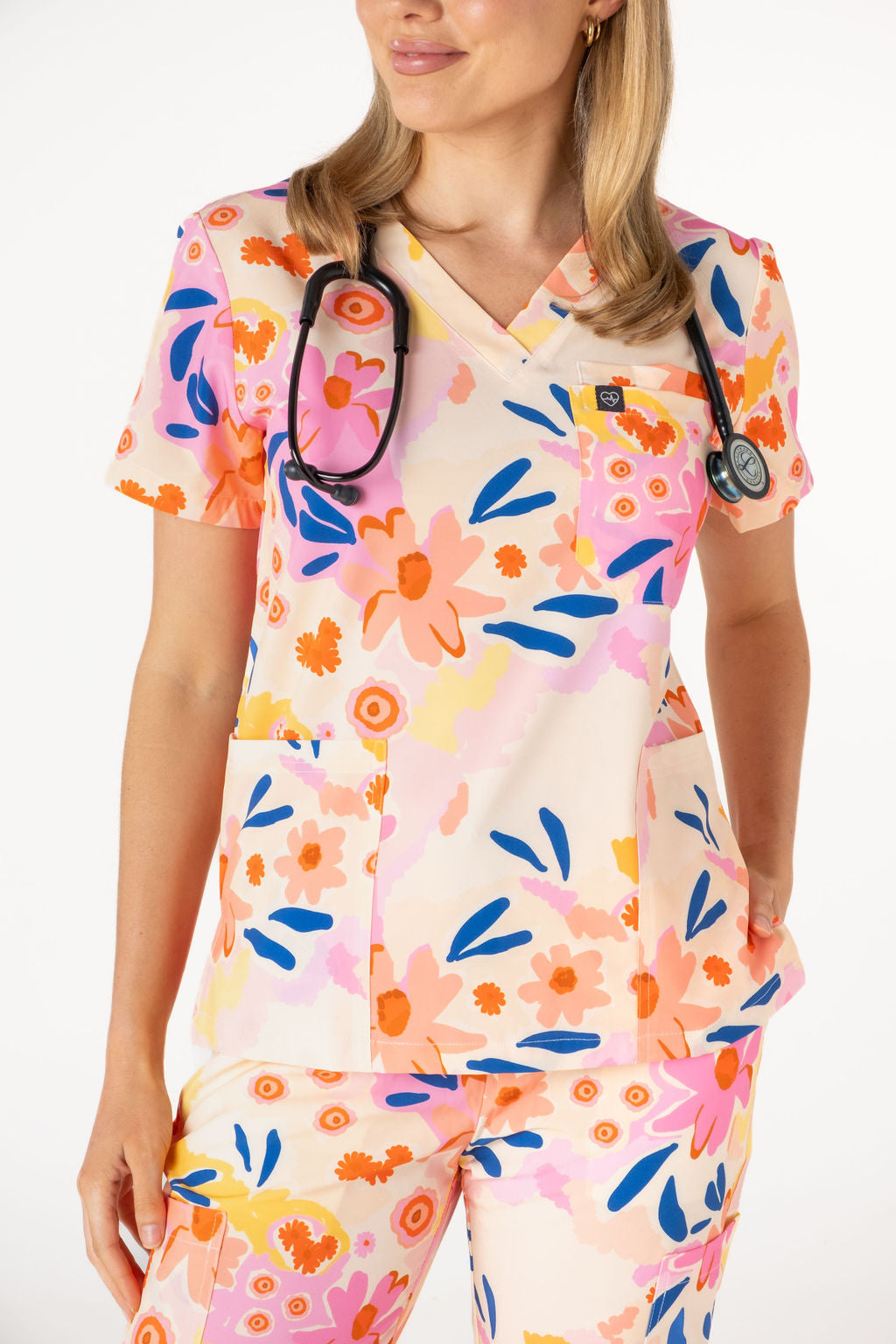 Spring Blooms Scrub Set