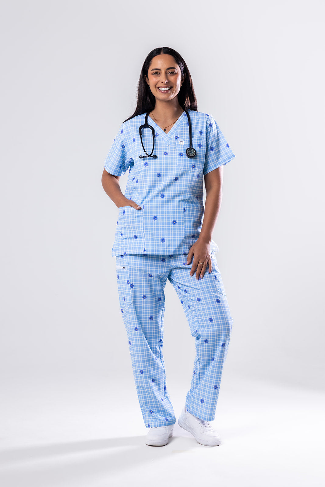 Bella Bloom Scrub Set