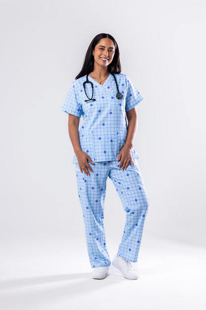 Bella Bloom Scrub Set